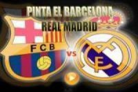 Klasický obraz Barcelona Real Madrid
