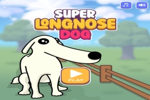 Pes se super dlouhým nosem