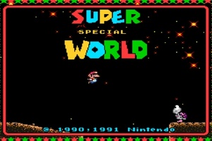 Mario Bros' tan Süper Özel Dünya.