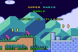 Super Mario World Luigi ist Bösewicht