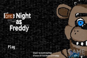 Une nuit en tant que Freddy