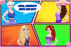 Princesas Disney Superhéroes de Comic