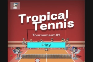 Tropisch tennis