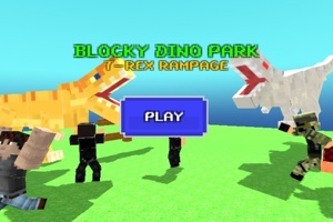 Bloklu Dino Parkı: T-Rex Rampage