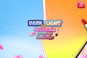Défi d' habillage Dark vs Light Academia