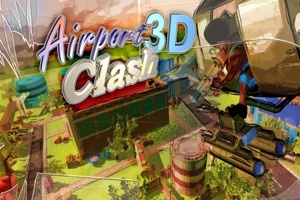 Luchthavenbotsing Grappig 3D