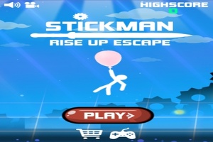 Stickman: الهروب من البالون