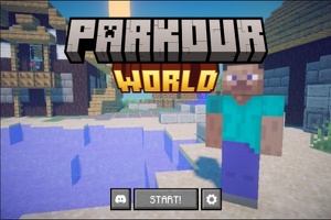 Minecraft Parkour-wereld