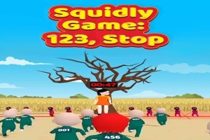 لعبة Squidly: 123 ، توقف! لعبة الحبار