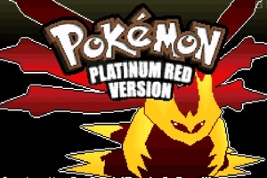 Pokemon Platinum Red en Blue-versies - Alpha 1.3