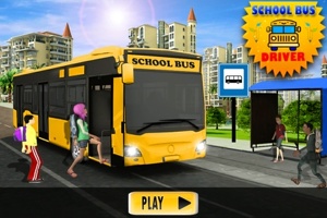 سائق حافلة مدرسية