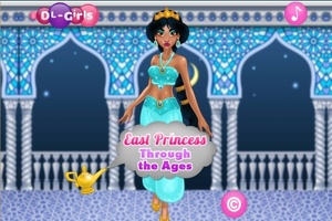 Prinzessin Jasmine verkleidet sich
