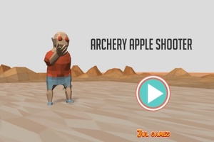 Střílet šipky na jablko