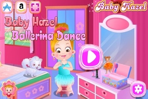 Baby Hazel: s'amuse en tant que danseuse