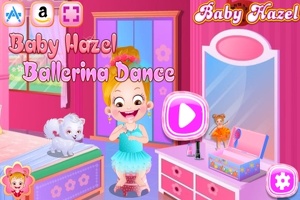 Baby Hazel dansende ballet
