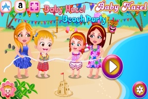 Bebê avelã: festa na praia