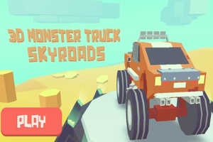 3D monster truck: Cesta do nebe