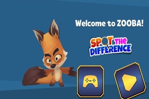 Welcome to Zooba! Spot the Difference