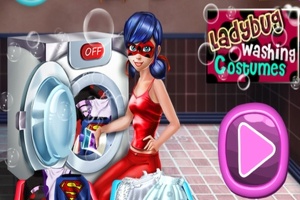 Ladybug: Baví se praní oblečení