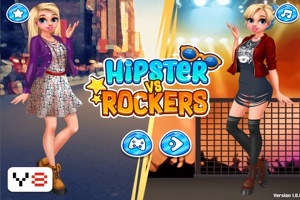 Mode-uitdaging: hipstermeisjes versus rockers