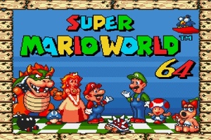 Gioco di Super Mario World 64 (Unl).