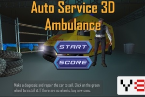 3D ambulansı onarır