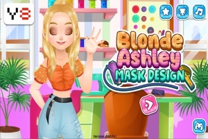 Blonde Ashley: conception de masque