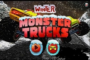 Zimní monster Trucks