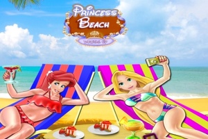 Rapunzel e Ariel: Pool Party