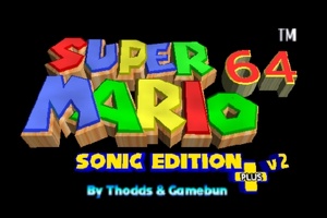 Mario 64 Sonic Sürümü Artı V2.2.2