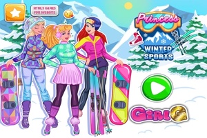 Princesses Disney: Sports d' hiver