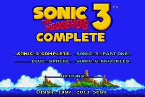 Sonic 3 komplet