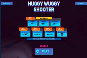 Huggy Wuggy skydespil