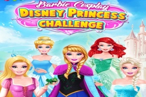 Barbie: Viste como Elsa, Anna, Rapunzel y Ariel