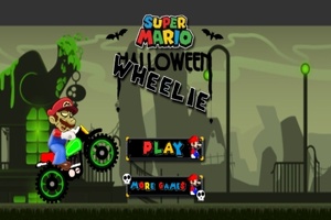 Süper Mario Cadılar Bayramı Wheelie