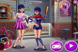 Dress up Ladybug: Superhero VS Good Girl