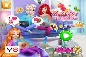 Princesses: Préparer des cupcakes