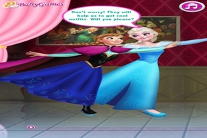 Elsa ve Anna tekerlekli paten