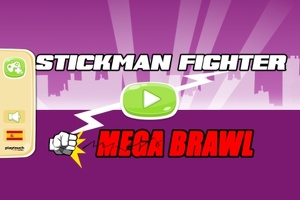 مقاتلة Stickman: شجار ضخم