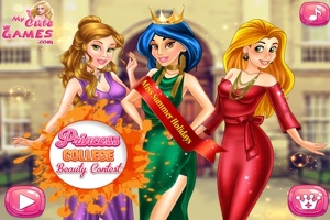 Belle, Jasmine og Rapunzel: Skønhedskonkurrence