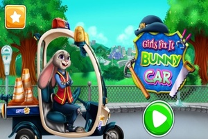 疯狂动物城：修理兔子的车