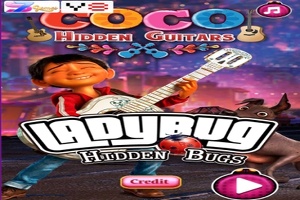 Coco Disney: Najděte skryté kytary