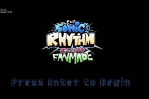 FNF : Sonic Rhythm Rush ! cré par un fan