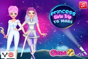 राजकुमारियाँ मंगल ग्रह की यात्रा करती हैं