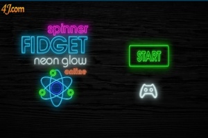 Fidgetspinner neon