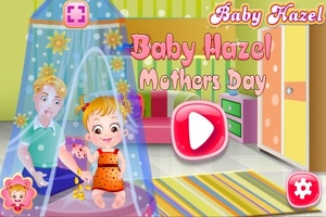 Bebek Hazel Anneler Günü eğlenir