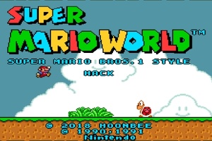 Super Mario World - Super Mario Bros 1 Stil Hack