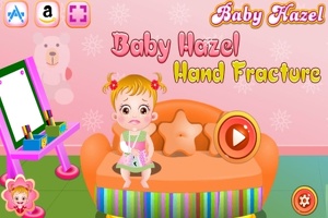 Baby Hazel: frattura della mano