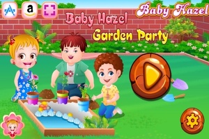 Divertida festa al jardí de Baby Hazel