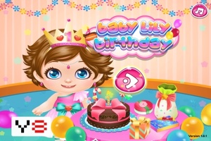 Feiern Sie den Geburtstag von Baby Lily